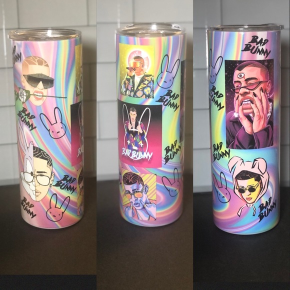Bad bunny tumbler cup - Picture 1 of 1
